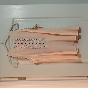 ModCloth scalloped peplum sleeveless top 1X